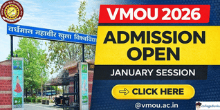 VMOU Begins Admission for January Session 2026 @vmou.ac.in; Apply Online Till January 31